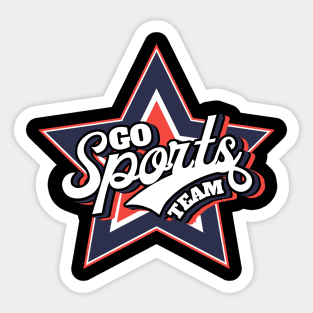 Go Sports Team Sticker